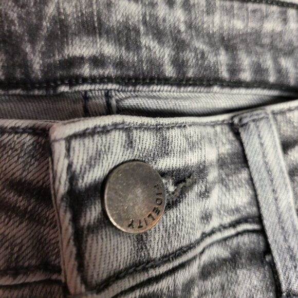 FIDELITY DENIM Juniper Crop Cropped Flare Women's Jeans Denim Surfire Grey SZ 27 - Picture 6 of 16